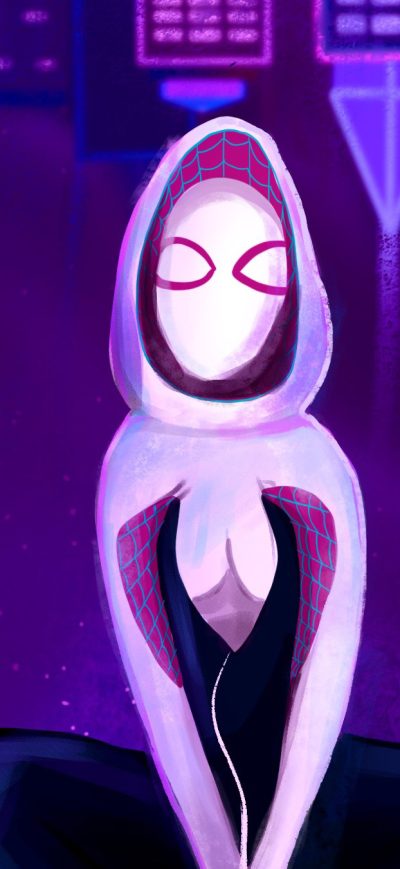 Fond d'écran iPhone Gwen Stacy Newart