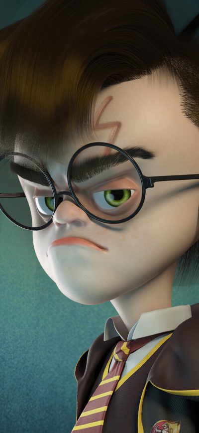 Fond d'écran iPhone Harry Potter 3d Character Art 4k