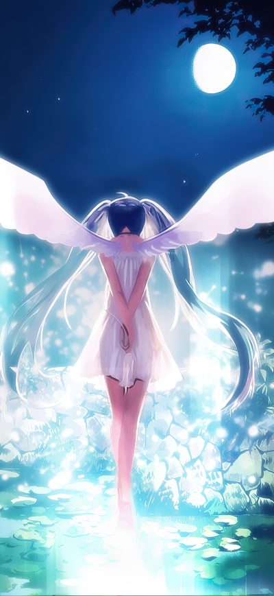 Fond d'écran iPhone Hatsune Miku Anime Vocaloid 4k