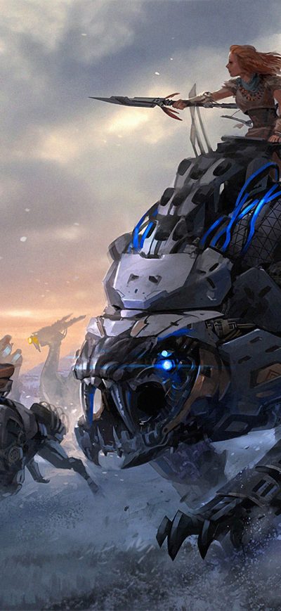 Fond d'écran iPhone Horizon Zero Dawn Art