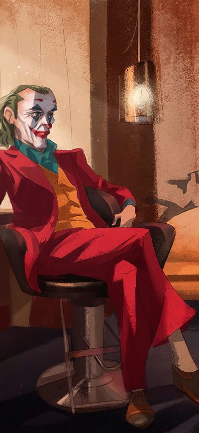 Fond d'écran Joker4k 2019 sur iPhone