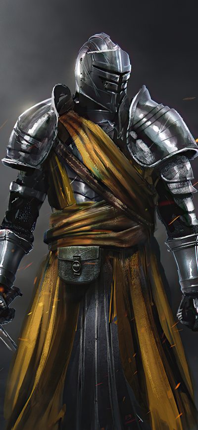 Fond d'écran iPhone Knight Zweihander Concept 5k