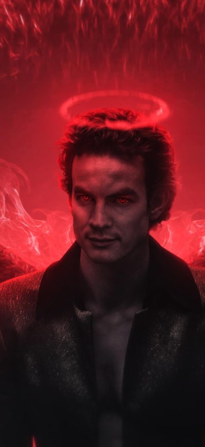 Fond d'écran iPhone Lucifer Digital Art 4k