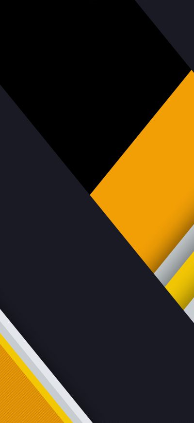 Fond d'écran iPhone Yellow Material Design Abstract 8k