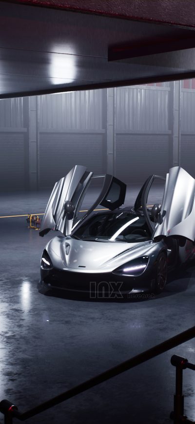 Fond d'écran iPhone Mclaren 720s Scissor Doors