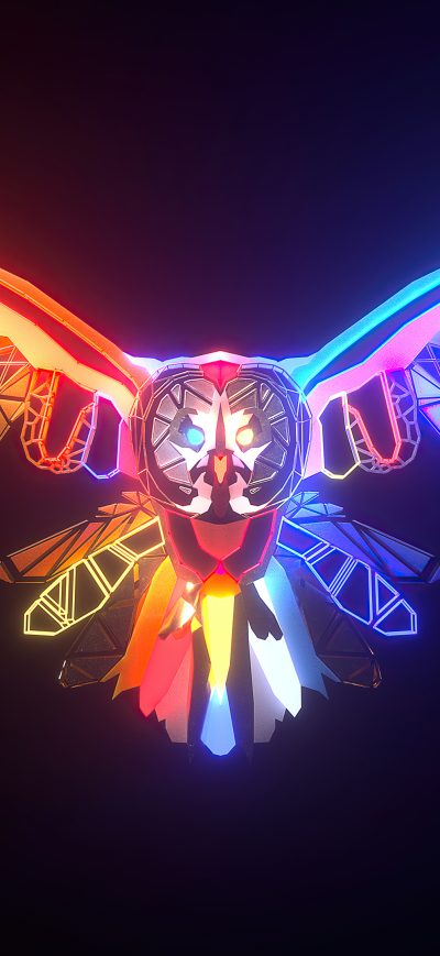 Fond d'écran iPhone Nocturna Owl 4k