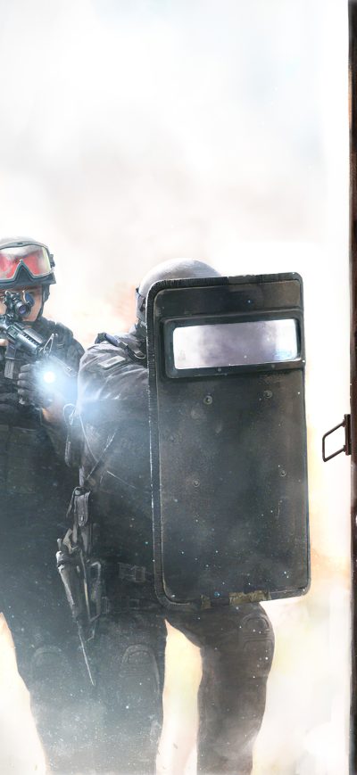 Fond d'écran iPhone Swat Police 4k