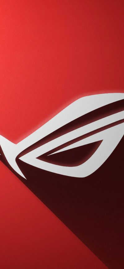 Fond d'écran iPhone Rog Logo Red 4k