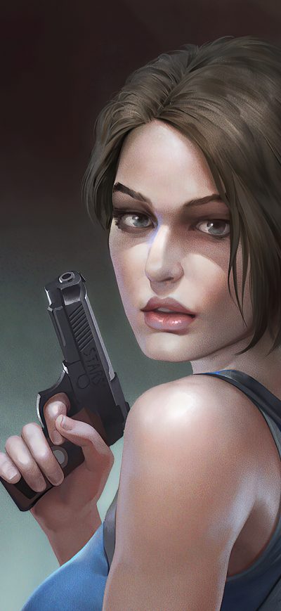 Fond d'écran iPhone Jill ValentineResident Evil 3 4k