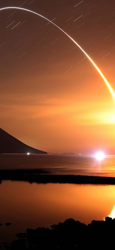 Fond d'écran iPhone H IIB Rocket Launch Kagoshima