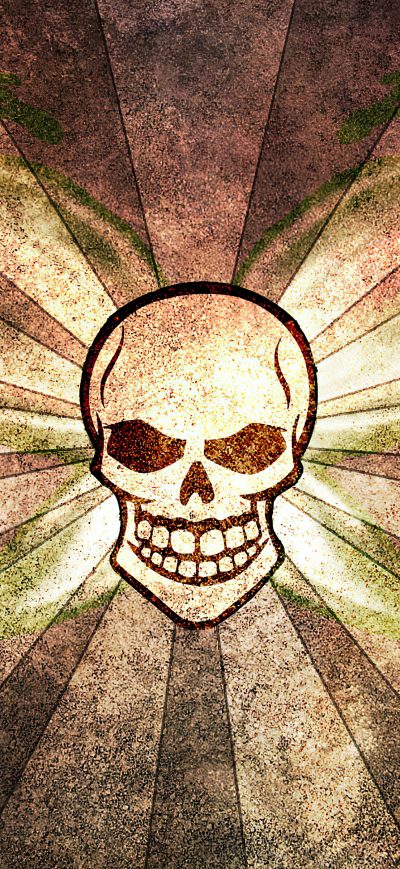 Fond d'écran iPhone Skull Abstract Background