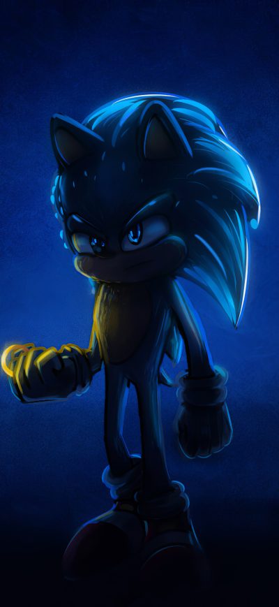 Fond d'écran iPhone Sonic The Hedgehog4k Artwork