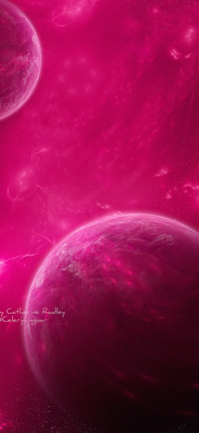 Fond d'écran Tertiary Magenta sur iPhone