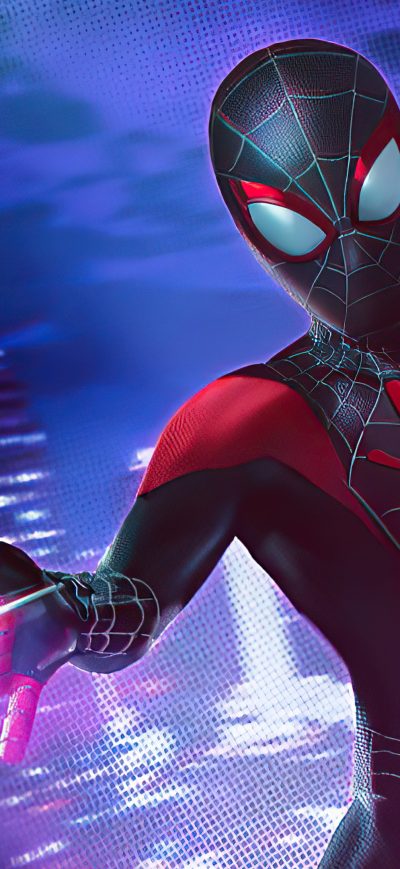 Fond d'écran iPhone Spider Man Red 4k