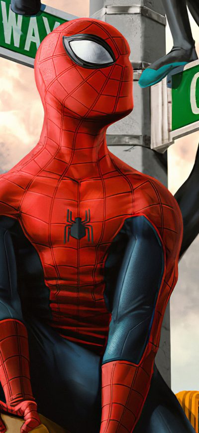 Fond d'écran iPhone Spiderman4k Art
