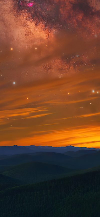 Fond d'écran iPhone Sky Full Of Stars Nature 4k