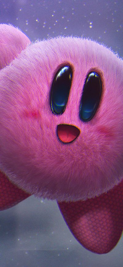 Fond d'écran Kirby Super Smash Bros sur iPhone