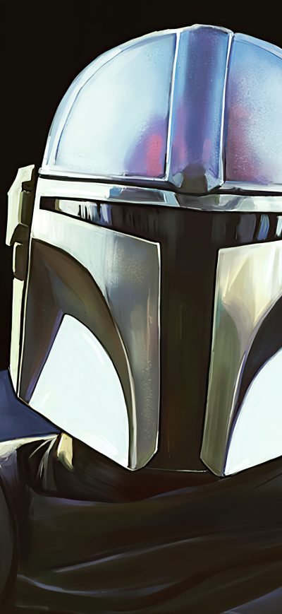 Fond d'écran iPhone The Mandalorian Artwork 2020 4k