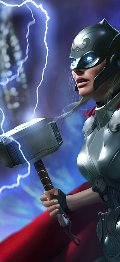 Fond d'écran iPhone Jane Foster Thor 2021 4K