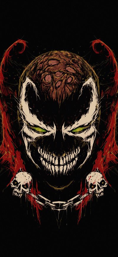 Fond d'écran iPhone Venom Demon 5k
