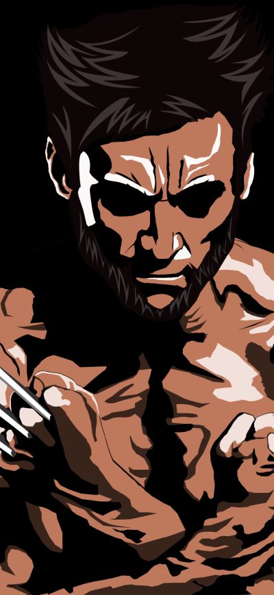 Fond d'écran iPhone The Wolverine Art