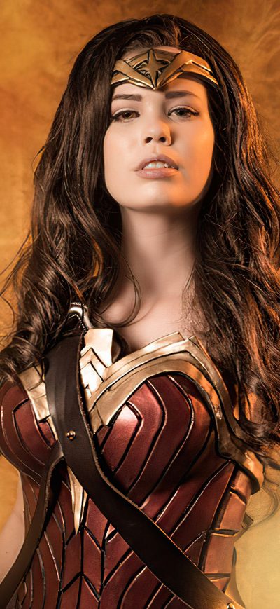 Fond d'écran iPhone Cosplays Wonder Woman 4k
