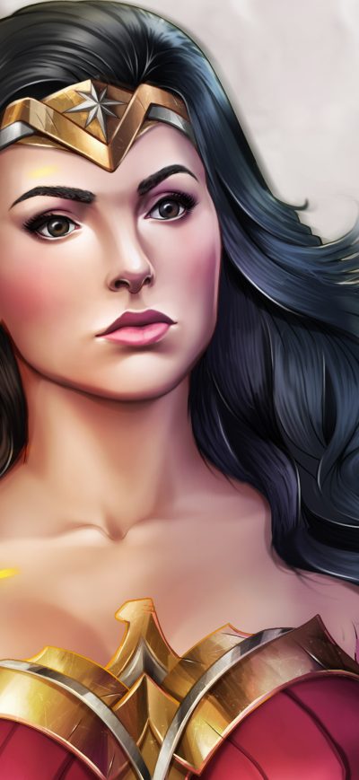 Fond d'écran Wonderwoman 4k sur iPhone