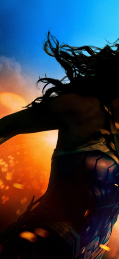 Fond d'écran iPhone 8k New Wonder Woman