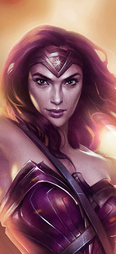Fond d'écran iPhone Wonder Woman Sword Warrior