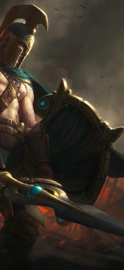 Fond d'écran iPhone Smite Video Game 8k