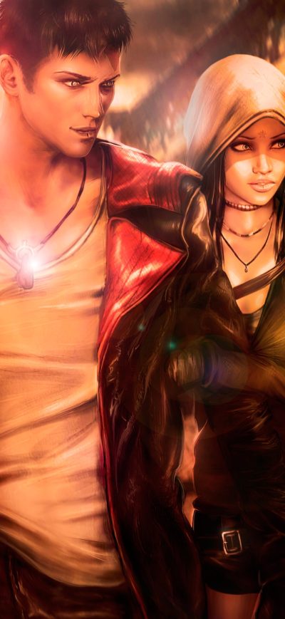 Fond d'écran iPhone Devil May Cry 5 Dante X Kat