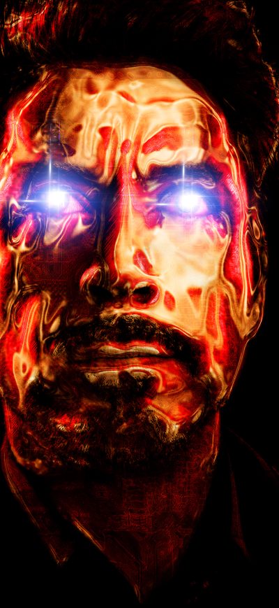 Fond d'écran iPhone Robert Downery JR As Tony Stark Art