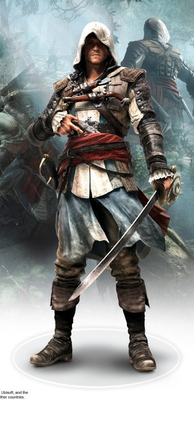 Fond d'écran Assassins Creed 4 sur iPhone