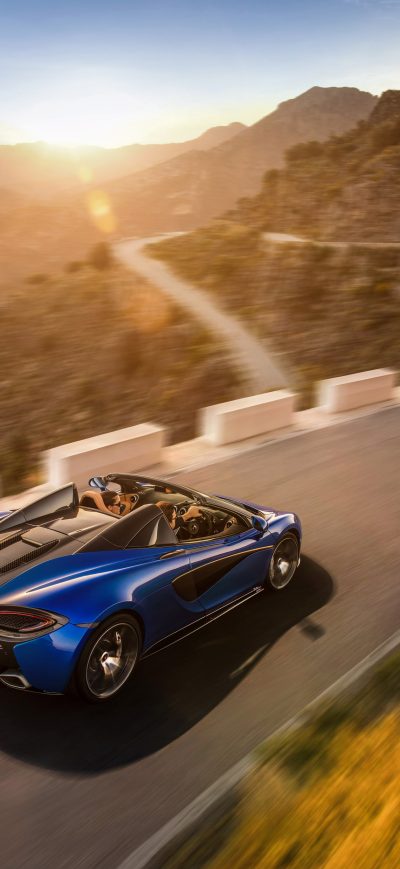 Fond d'écran iPhone McLaren 570S Spider 2017 4k
