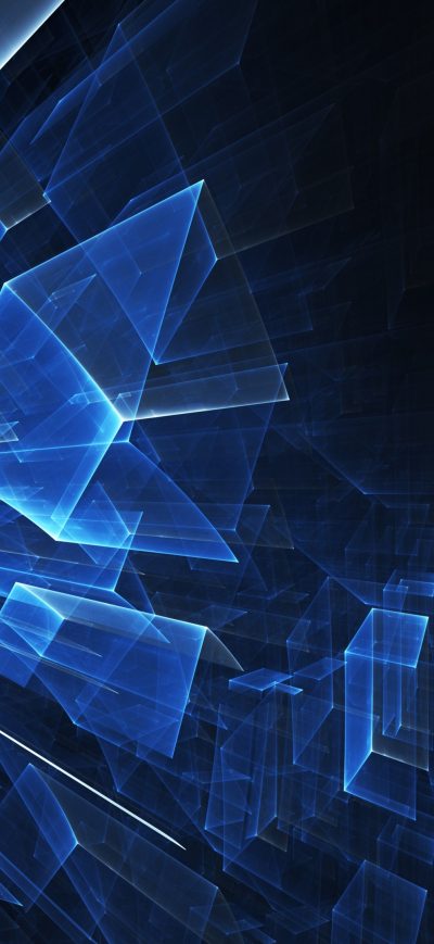 Fond d'écran iPhone 3D Polygon Cubes