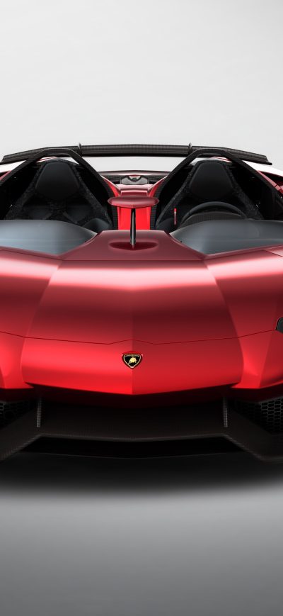 Fond d'écran iPhone Red Lamborghini Aventador 4k