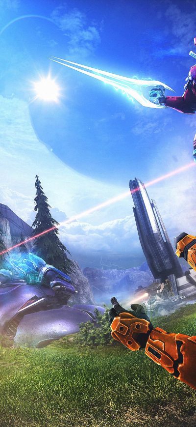 Fond d'écran Halo Video Game Series 4k sur iPhone