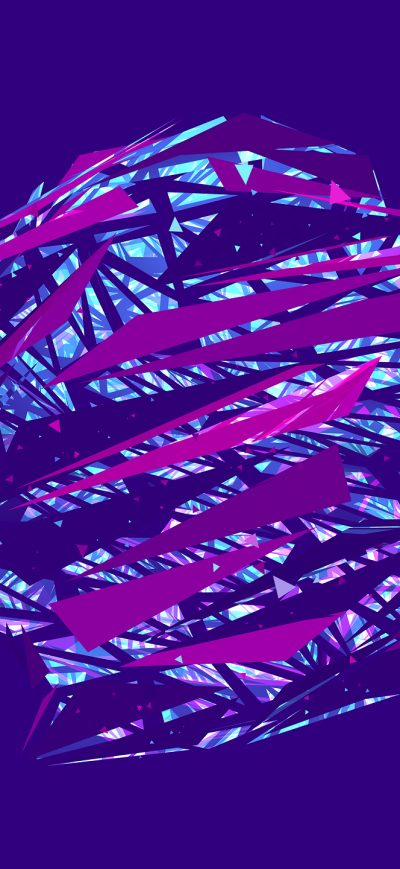 Fond d'écran iPhone Abstract Facets Justin Maller