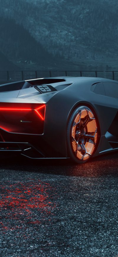 Fond d'écran iPhone 2019 Lamborghini Terzo Millennio HD