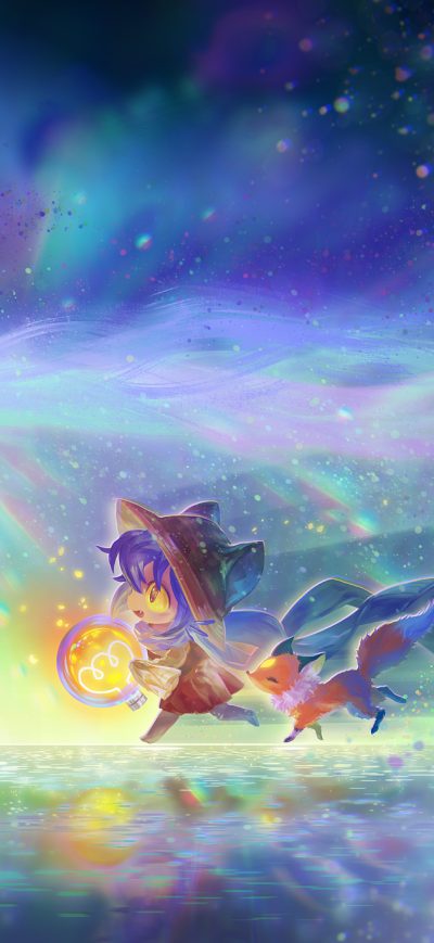 Fond d'écran OneShot sur iPhone