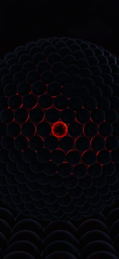 Fond d'écran iPhone 3d Abstract Red Cgi Digital Art 4k