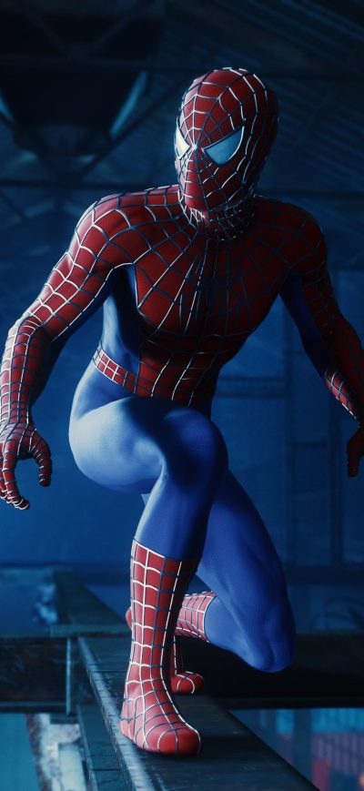 Fond d'écran iPhone Spiderman In The Warehouse