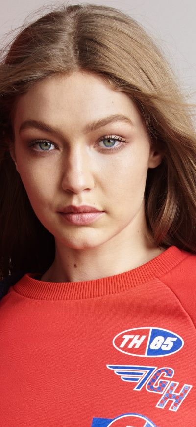Fond d'écran iPhone 2018 Gigi Hadid Tommy Hilfiger Photoshoot