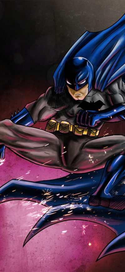 Fond d'écran The Dark Knight 4k Artworks sur iPhone
