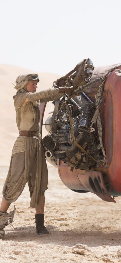 Fond d'écran iPhone Daisy Ridley Star Wars 2