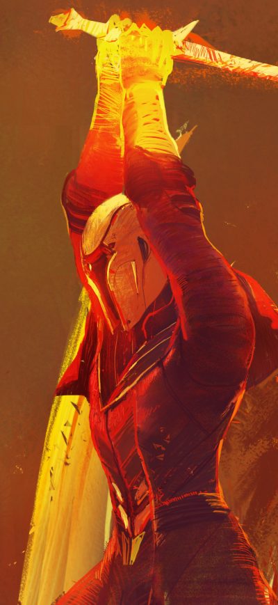 Fond d'écran iPhone Destiny 2 Warlock Artwork