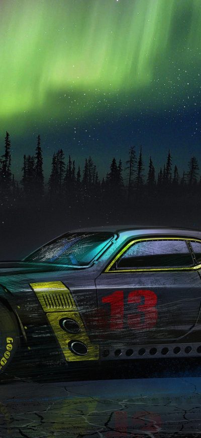 Fond d'écran iPhone Cyberpunk Car Manipulation