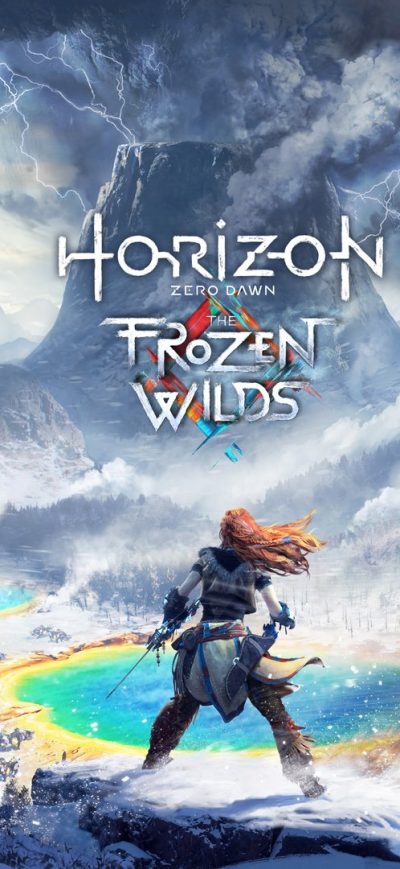 Fond d'écran iPhone Horizon Zero Dawn The Frozen Wilds