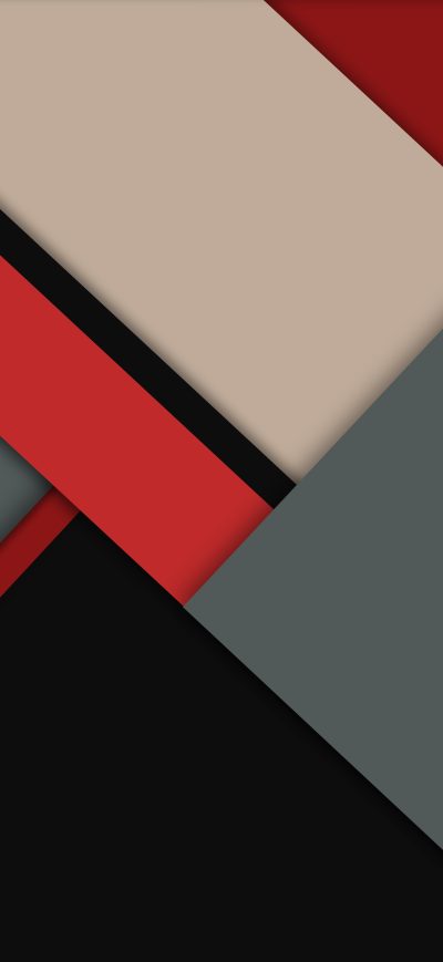 Fond d'écran iPhone Red Gray Material Design 8k