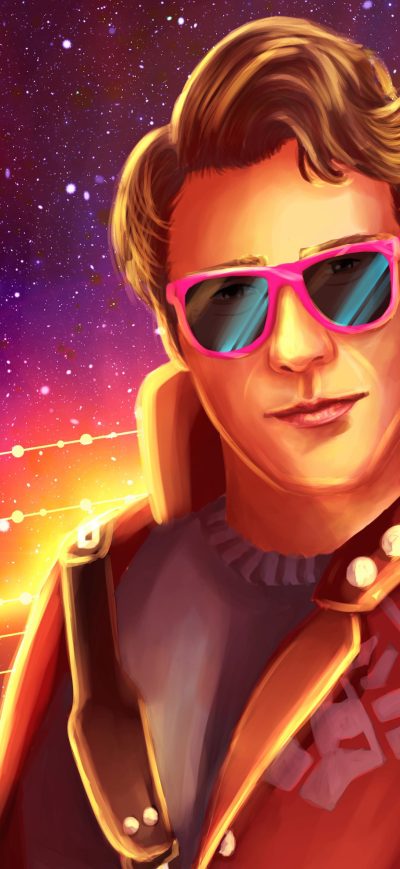 Fond d'écran iPhone Cool Star Lord 4k